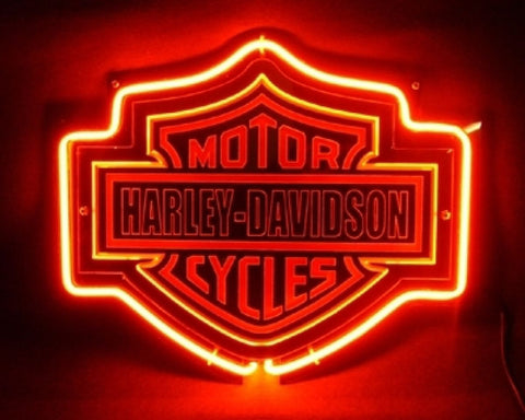 Neon Harley Davidson
