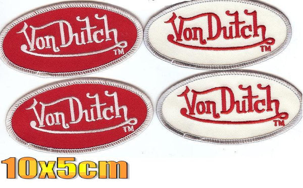 Patch Von Dutch vermelho