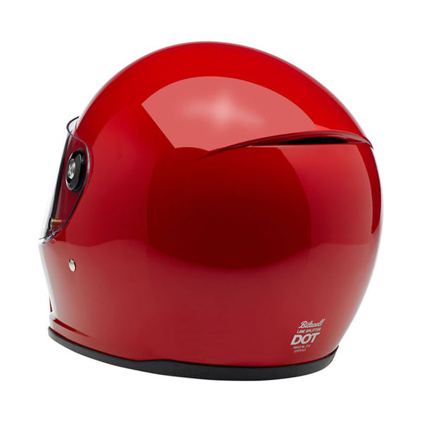 Capacete Biltwell Lane Splitter Helmet Gloss Blood Red