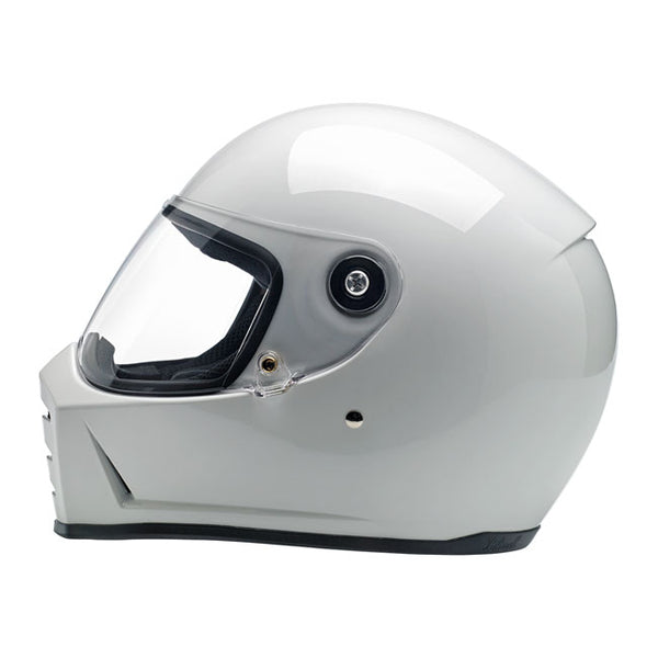 Capacete Biltwell Lane Splitter Helmet Gloss White