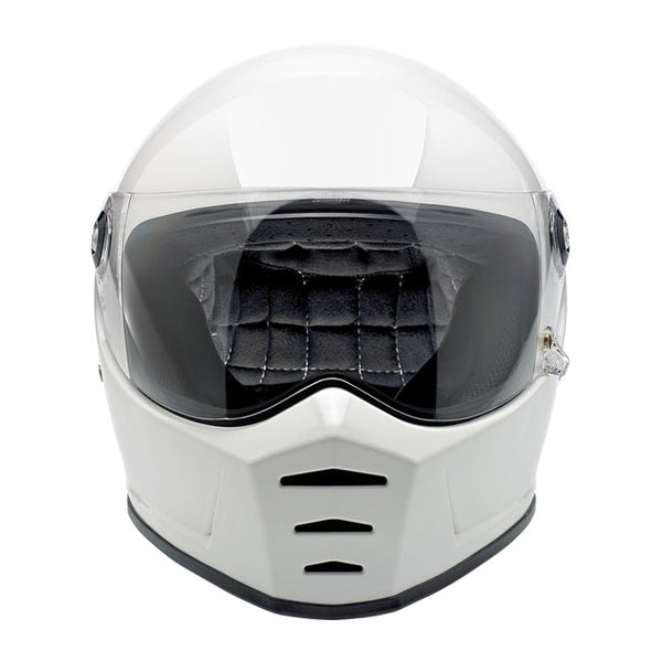 Capacete Biltwell Lane Splitter Helmet Gloss White